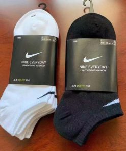 Nike Everyday Lightweight 3-Pairs No-Show Socks 'Black / White/Grey'