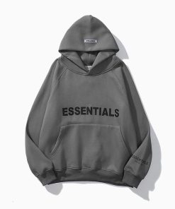 The Essential Plain Premium-Hoodie 'Dark Grey'