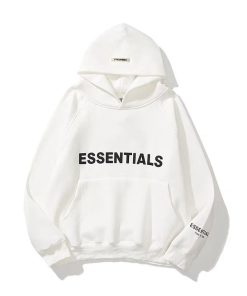 The Essential Plain Premium-Hoodie 'White'