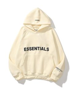 The Essential Plain Premium-Hoodie 'Cream'