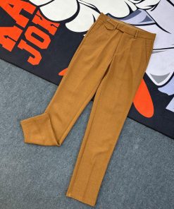 Chinos Slim-Fit Casual Tan Pants