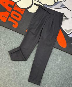 Chinos Slim-Fit Casual Black Pants