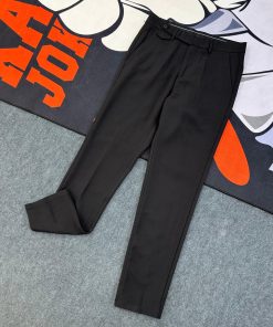 Chinos Slim-Fit Casual Black Pants