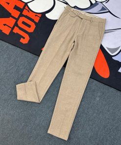 Chinos Slim-Fit Casual Beige Pants