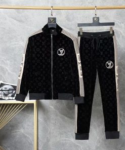 Louis Vuittion Black Tracksuit-Set