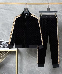 Gucci Cream Black White Tracksuit-Set