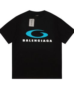 Balenciaga Loop Sports Icon Tshirt-Half 'Black'