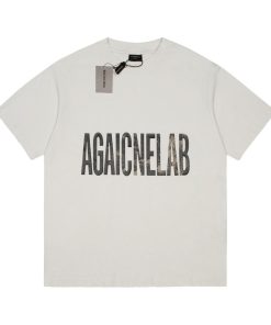 Agaicnelab Light Beige Tshirt-Half