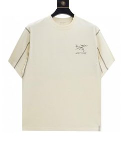 Arc'teryx System A Copal SS Bird Tshirt-Half 'Cream'