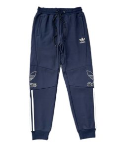 Adidas Bottom-Striped Jogger Pant 'Navy-Blue'