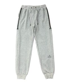 Adidas Hip-Mid Striped Sweat Jogger Pant 'Light Grey'