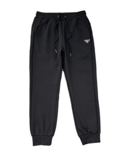 Prada plain Comfortable Jogger Pant 'Black'