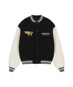 REPRESENT Baseball Varsity Jacket 'Black'