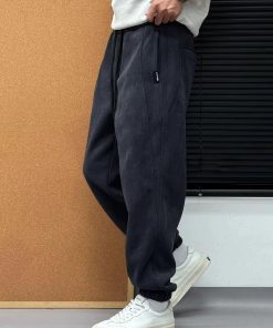 Loose-Fit Space Grey Jogger Sweatpants