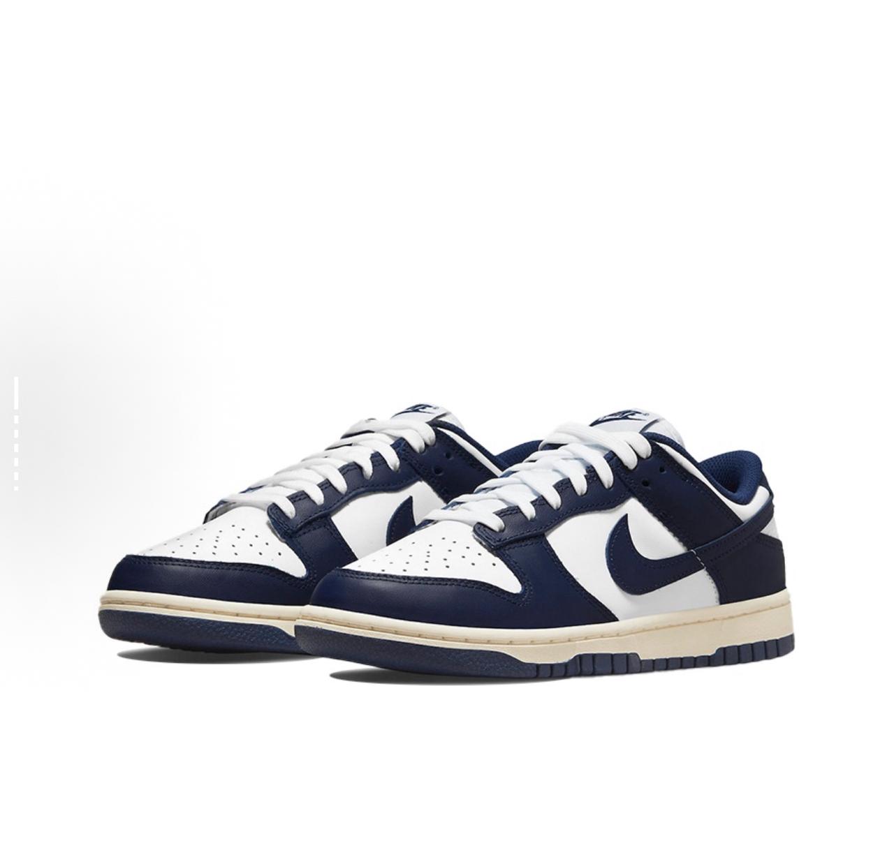 Nike Dunk Low Vintage Navy - Image 4