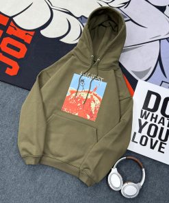 Travis Scott Highest In The Room Sun Hoodie 'Olive Green'
