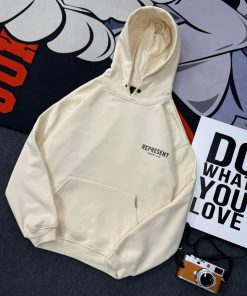Represent Owners' Club Premium Hoodie 'Cream'