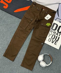 Blackbird Vintage Utility Cargo Pants 'Dark Brown'