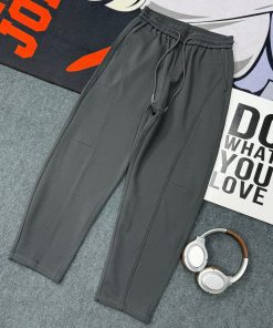 Everyday Elastic Waist Relaxed Sweat Pant 'Dark Grey'