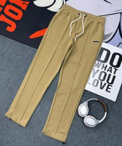 Loose Fit Straight Leg Premium Jogger Pant 'Sandy Brown'