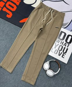 Loose Fit Straight Leg Premium Jogger Pant 'Beige'