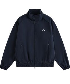 Courreges Vintage Track Nylon Jacket 'Navy'