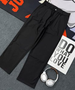 Loose Fit High-waisted Premium Pant 'Black'