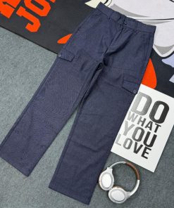 Loose Fit High-waisted Premium Pant 'Navy'
