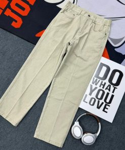 Loose Fit High-waisted Premium Pant 'Light Tan'