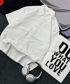 Premium Lightweight Plain Half-Shirt 'White'
