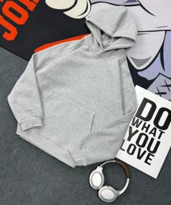 The Minimal Edge Plain Premium Hoodie 'Light Grey'