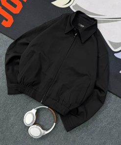 Premium Urban Bomber Jacket for Men 'Black'