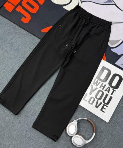 Premium Knit Straight-Leg Jogger Pant 'Black'