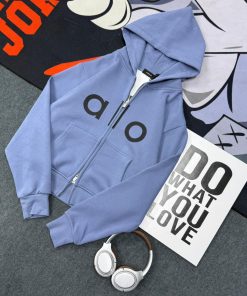 Alo Accolade Full Zip Hoodie 'Bluestone'