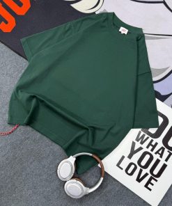 Premium Plain Crew Neck Tshirt-Half 'Green'