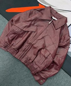 The Perseverance Leather Jacket 'Bordeaux'