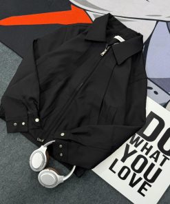 The Heritage Voyage Harrington Jacket 'Black'