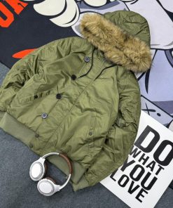 N-2B Short Waist Parka Jacket 'Green'