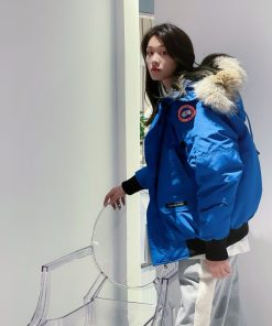 Canada Goose Expedition Crop Parka 'Blue'