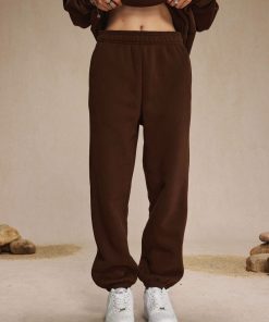 Premium Fleece Relaxed Jogger Sweatpant 'Brown'