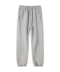 Acid Wash Vintage Fleece Jogger 'Light Grey'