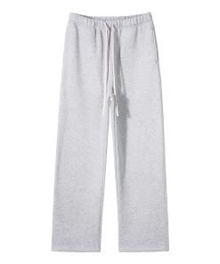 Relaxed-Fit Fleece Sweatpant 'Light Grey'