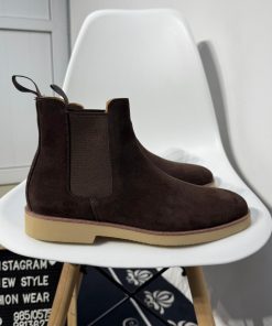 Men's Classic Suede Chelsea Boots 'Brown'