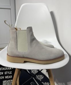 Men's Classic Suede Chelsea Boots 'Off-White'