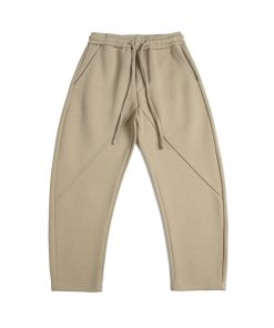 Structured Paneled Athleisure Sweatpant 'Beige'