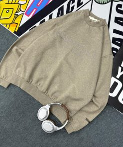 Fear of God Essentials Fleece Crewneck Sweatshirt 'Dusty Beige'