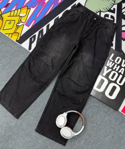 Premium Double-knee Carpenter Pants 'Black'