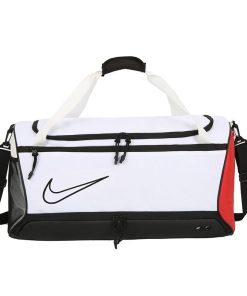 Nike Elite Basketball University Red/White Duffel Bag
