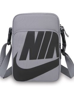 Nike Heritage Crossbody/ Side Bag 'Grey & Black'
