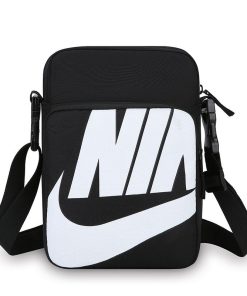 Nike Heritage Crossbody/ Side Bag 'Black & White'